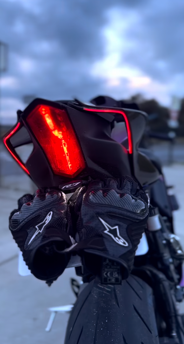 Yamaha R7 düz neon stop