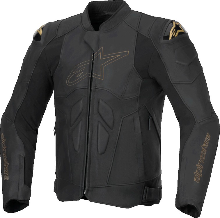 (ORJİNAL VE SIFIR ÜRÜN) ALPİNESTARS DUSK DERİ MOTOSİKLET MONT (GOLD)