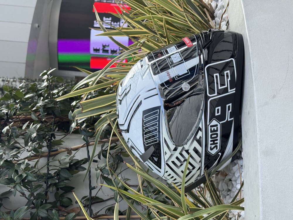 SHOEİ MARQUEZ 93 SİYAH-BEYAZ