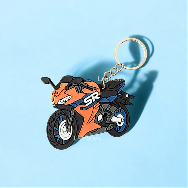 Cfmoto 250sr turuncu mavi Anahtarlık