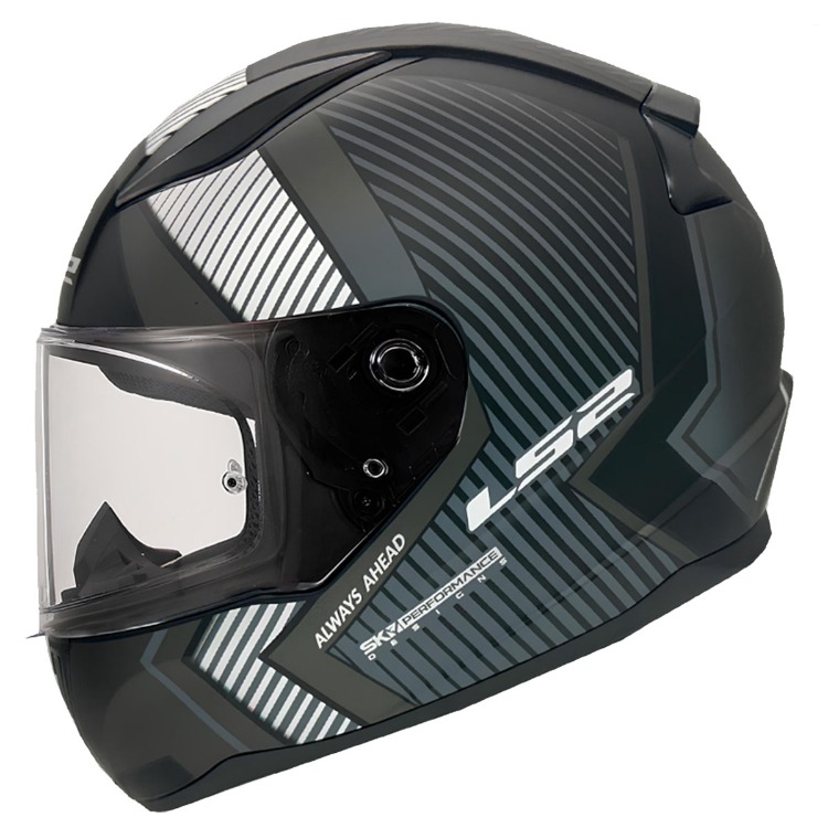 LS2 RAPID 2 EXTRA MAT SİYAH-GRİ KASK