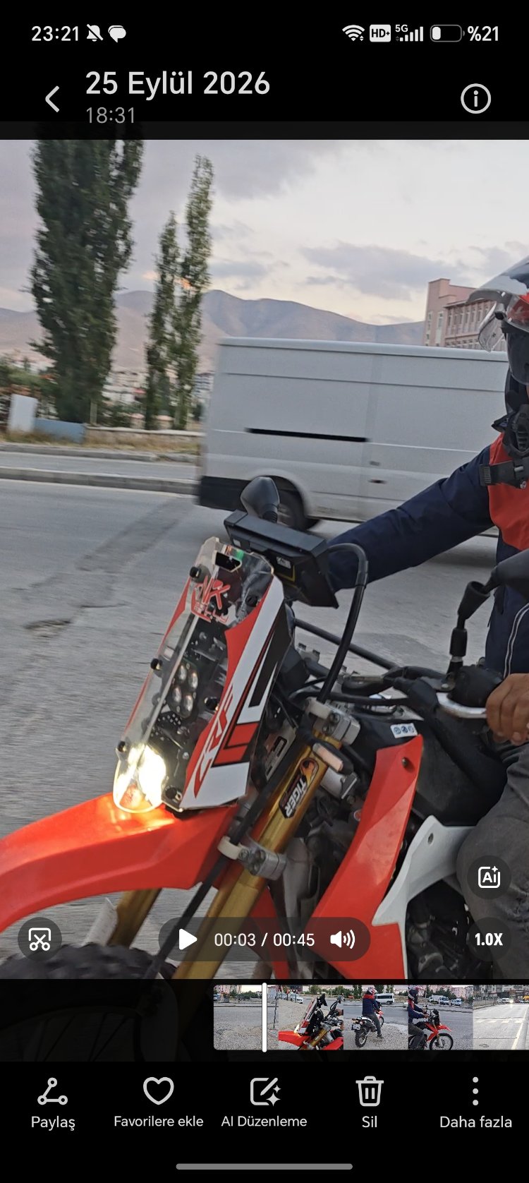 HONDA CRF 250 L RALLY TOWER