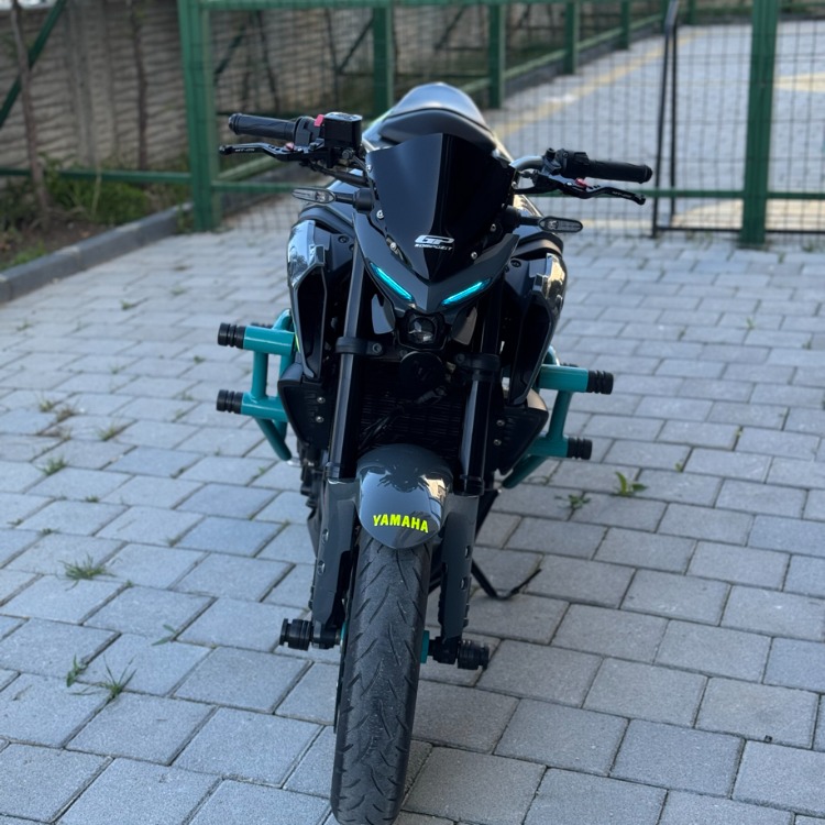 Yamaha MT-25 6’lı Ön Koruma Demiri Turkuaz