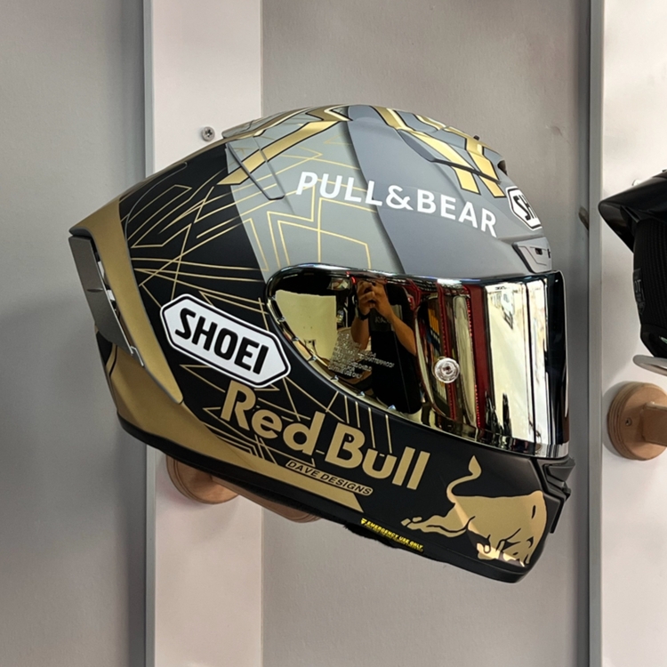 Shoei X14 Gold RedBull