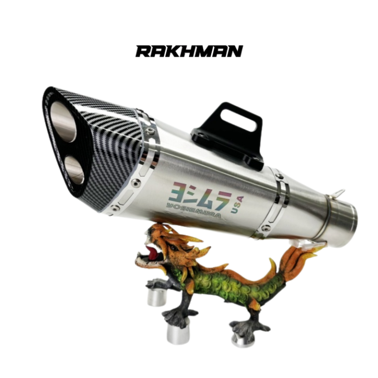 YOSHIMURA GRİ KARBON UÇ EGZOZ