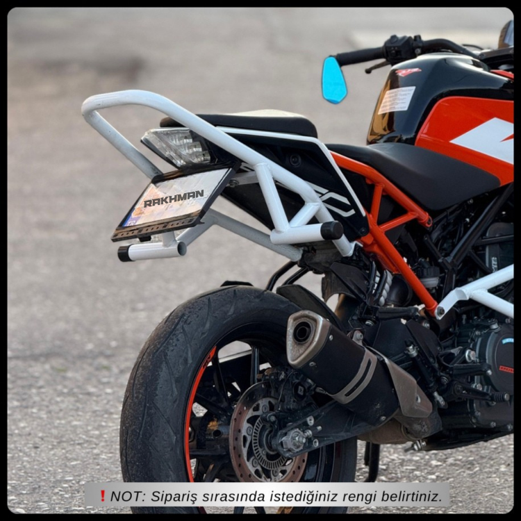 KTM DUKE 250 Yeni ( 2020 VE SONRASI ) Kasa Arka Koruma Demiri