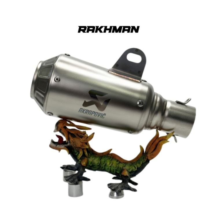 AKRAPOVİC EVO GP EGZOZ GRİ