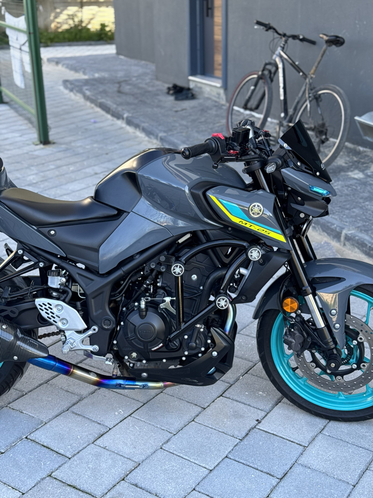 Yamaha MT-25 6’lı Ön Koruma Demiri Siyah