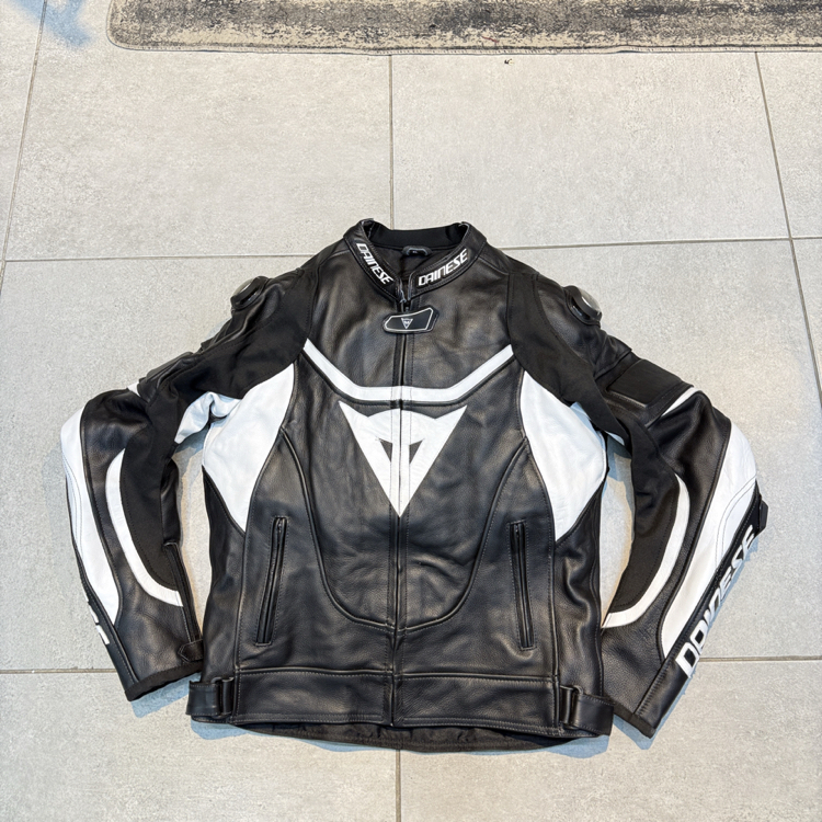 Dainese Siyah Beyaz Ceket