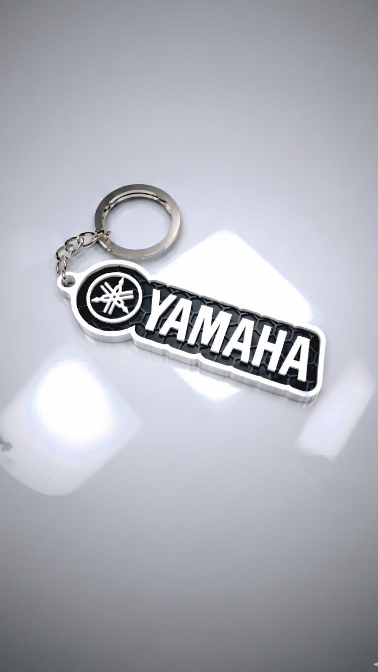 Yamaha Anahtarlık – Honeycomb Desenli  Motosiklet Anahtarlığı