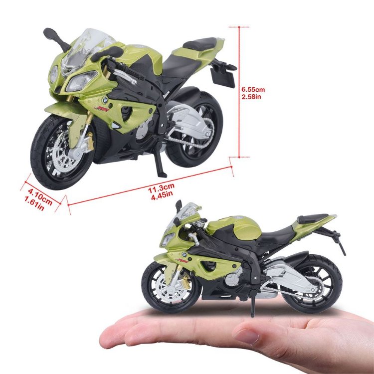 1/18 BMW S1000RR 1:18 Motosiklet