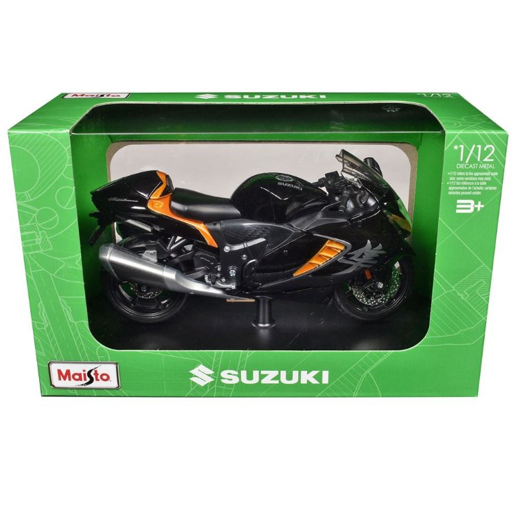 1:12 Suzuki Hayabusa 2022 Model Motosiklet Figürü