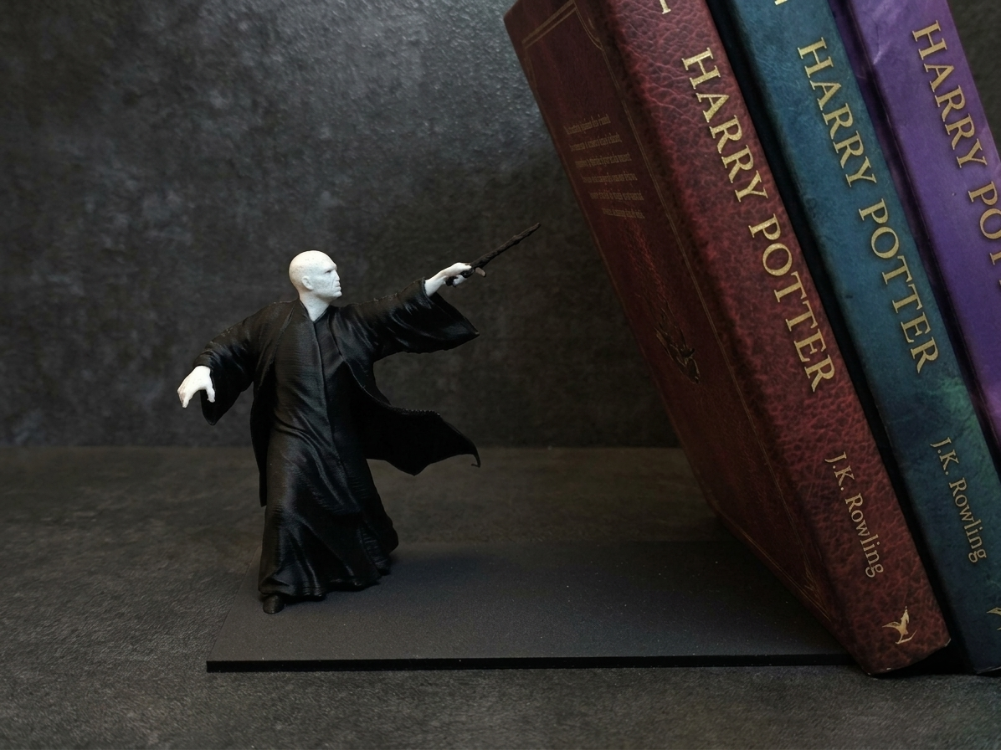 Harry Potter Voldemort Dekoratif Kitap Tutucu & Voldemort Figürü +  Kitap Tutucu 