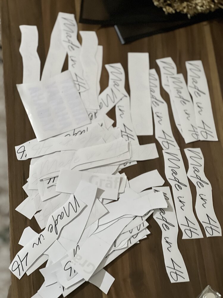 Made in 46 sticker set