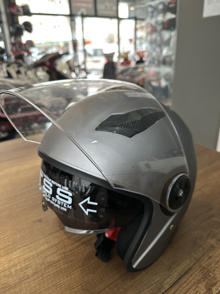 NX10 yarım gözlüklü kask