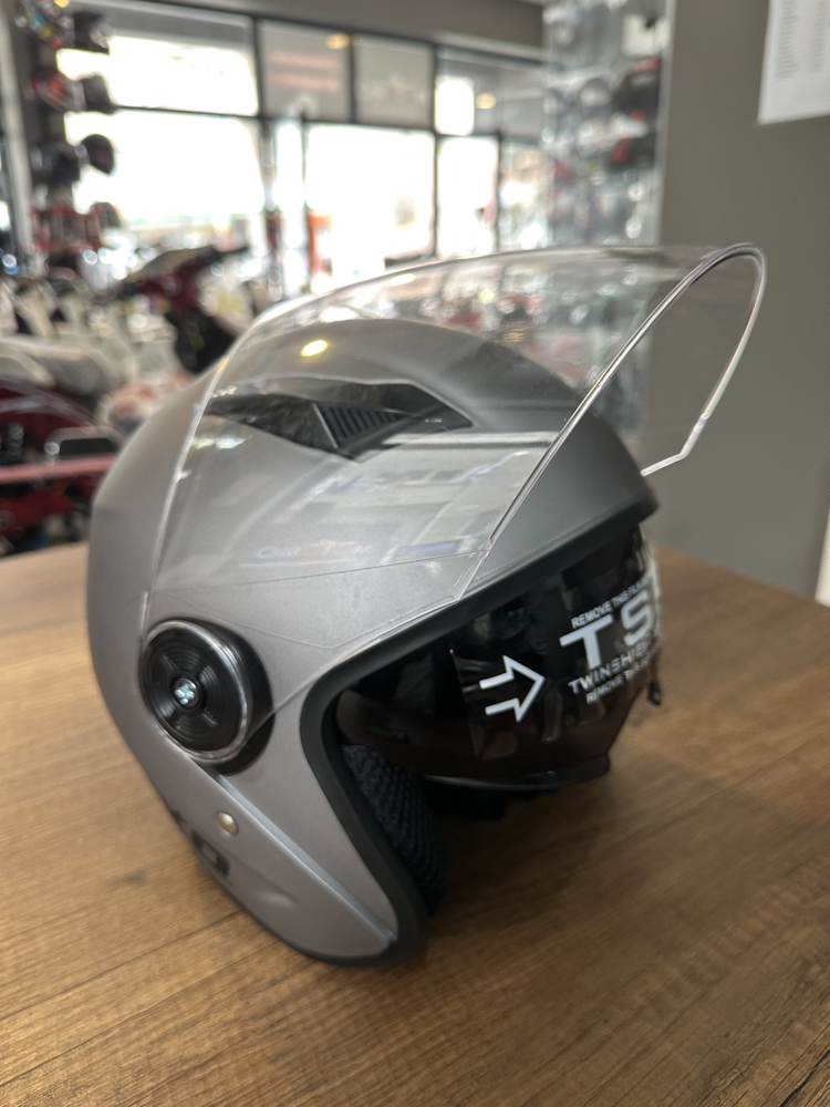 NX10 yarım gözlüklü kask