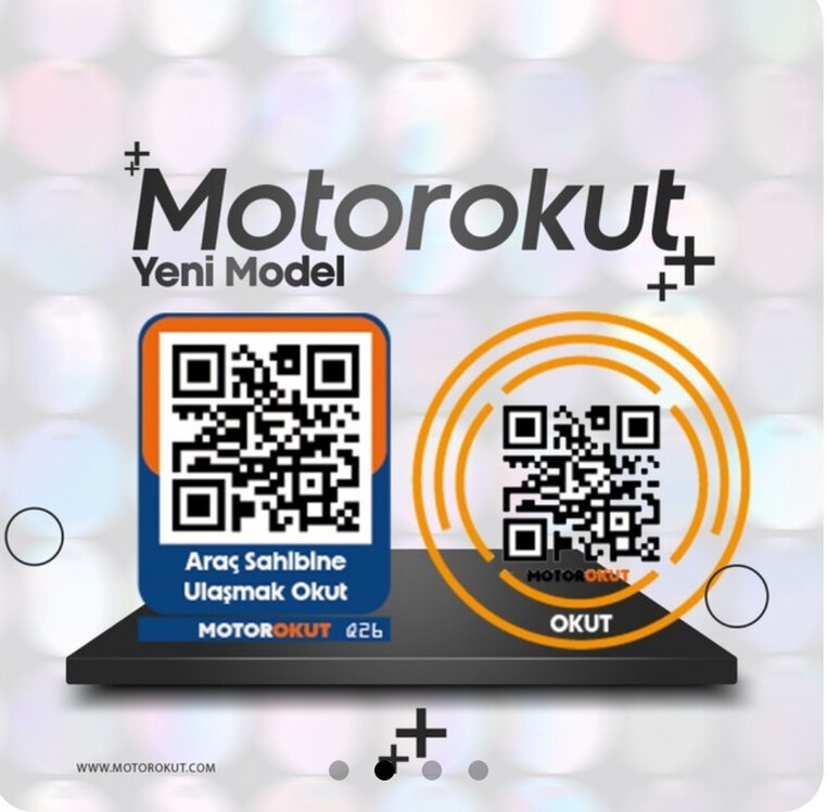 MotorOkut QR Kod Kişileştirilenilir 