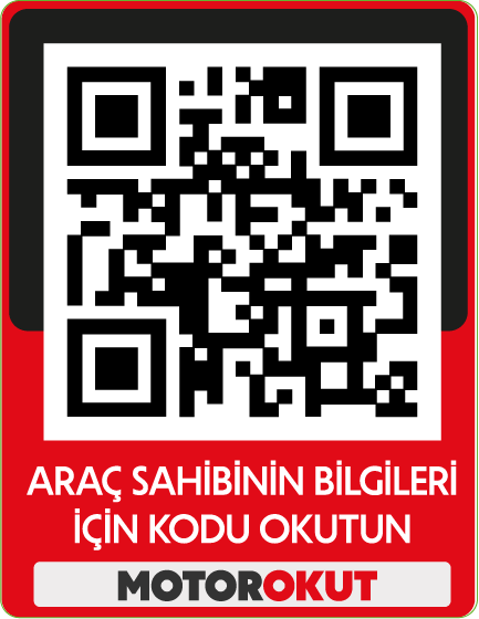 MotorOkut QR Siyah&Kırmızı YENİ. MODEL