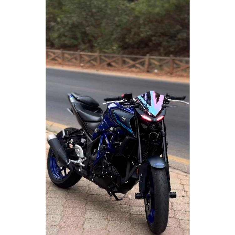 YAMAHA MT-25 RAİNBOW BUKALEMUN SPOR ÖN CAM ( YENİ KASA )