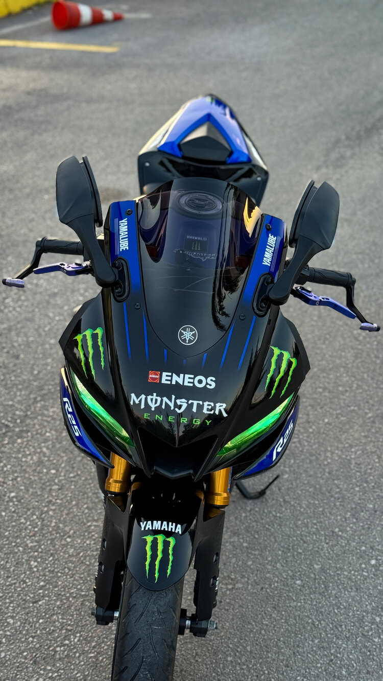 LED SİNAYLİ KATLANIR UNIVERSAL AYNA ÜST KALİTE ( ZX10R )