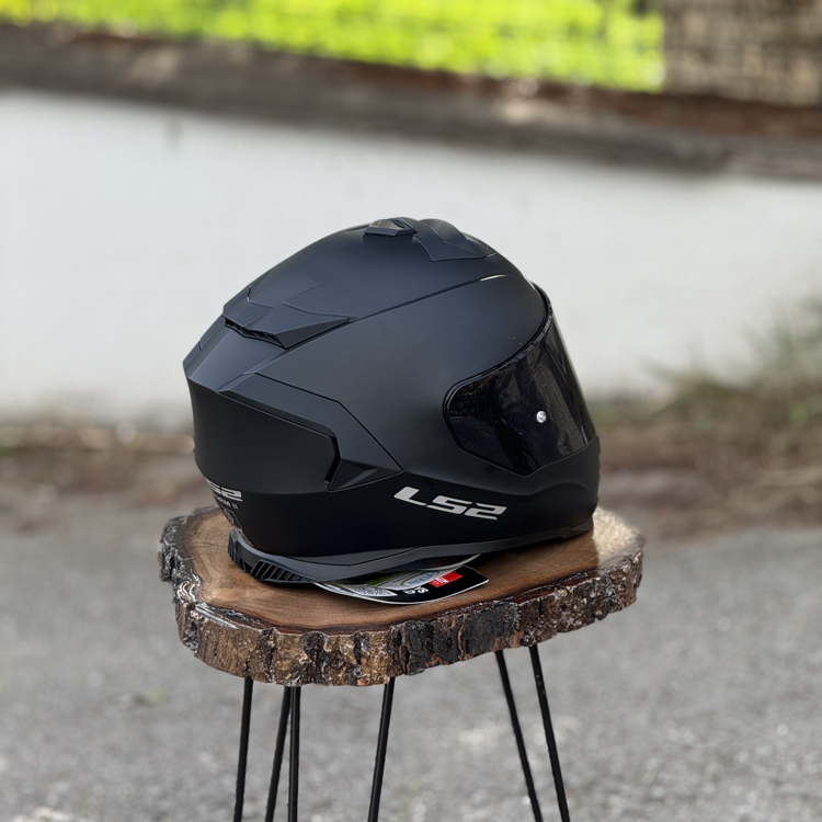 LS2 STORM 2 MAT SİYAH KASK ( SİYAH VİZÖR  )
