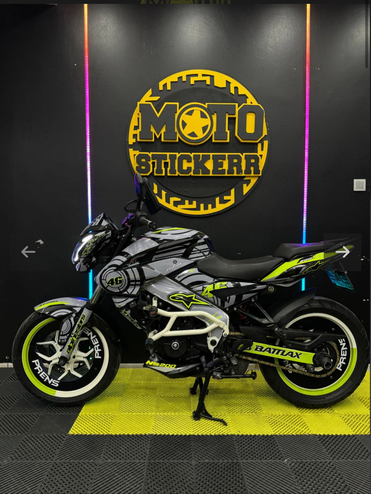 NS200 STİCKER SET