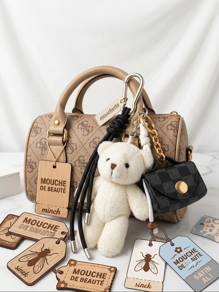 WHİTE BAG CHARM