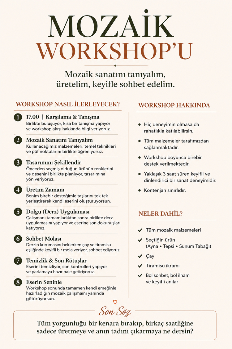 Mozaik Workshop