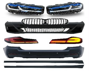 BMW G30 Makyajsız Modeller İçin Uyumlu LCI M Sport Dönüşüm Seti