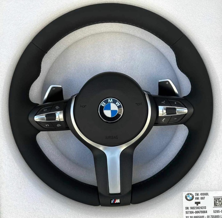 BMW F10 – F30 Uyumlu M-Sport Paddle Shifter’lı Deri Direksiyon