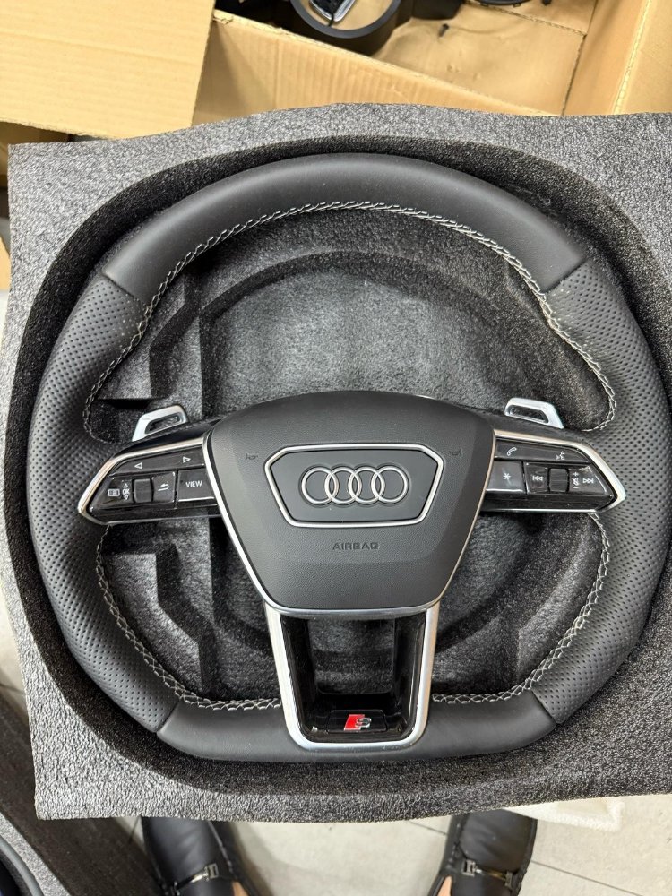 Audi S Line Flat Bottom Multifonksiyon Direksiyon