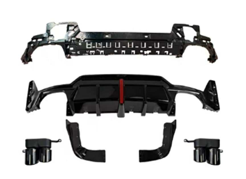 BMW G20 LCI M Performance LED’li Difüzör + Egzoz Ucu Seti (2022–2024)