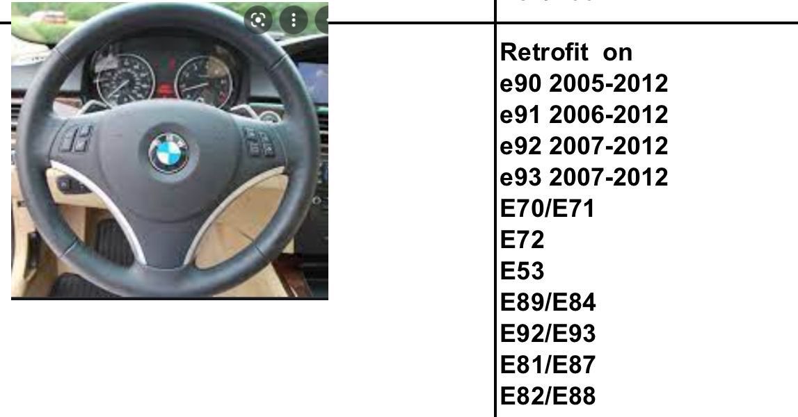 BMW E Serisi M Performance Karbon Fiber D-Shape Direksiyon (E90-E91-E92-E93-E70-E71)