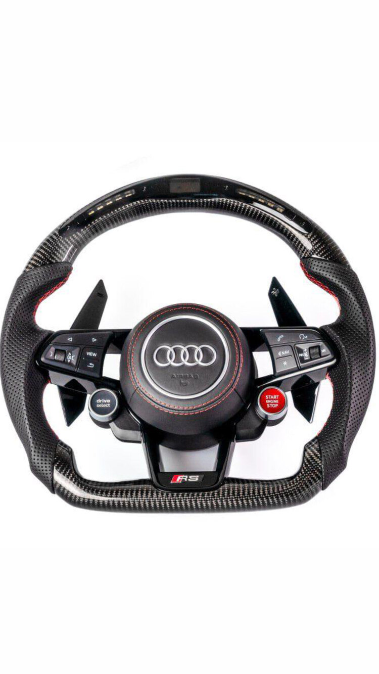 Audi RS Karbon LED Direksiyon (Formula Tarzı)