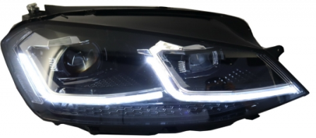 GOLF 7 UYUMLU 7,5 R DIZAYN FAR KROM