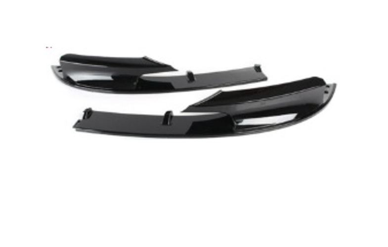 BMW F30 M PERFORMANCE Ön Lip – 2 Parça Set (Mat Siyah)