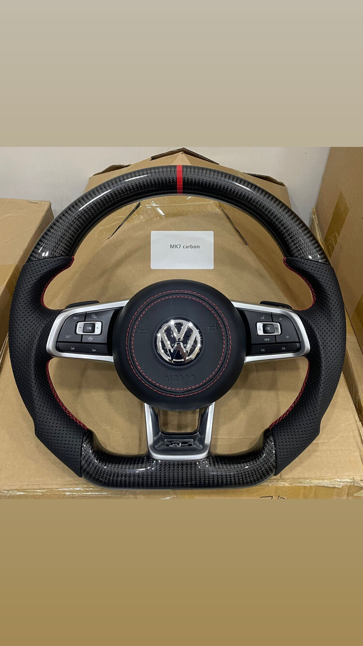 VOSWOGEN RLINE CARBON DERİ DİKİŞLİ DİREKSİYON