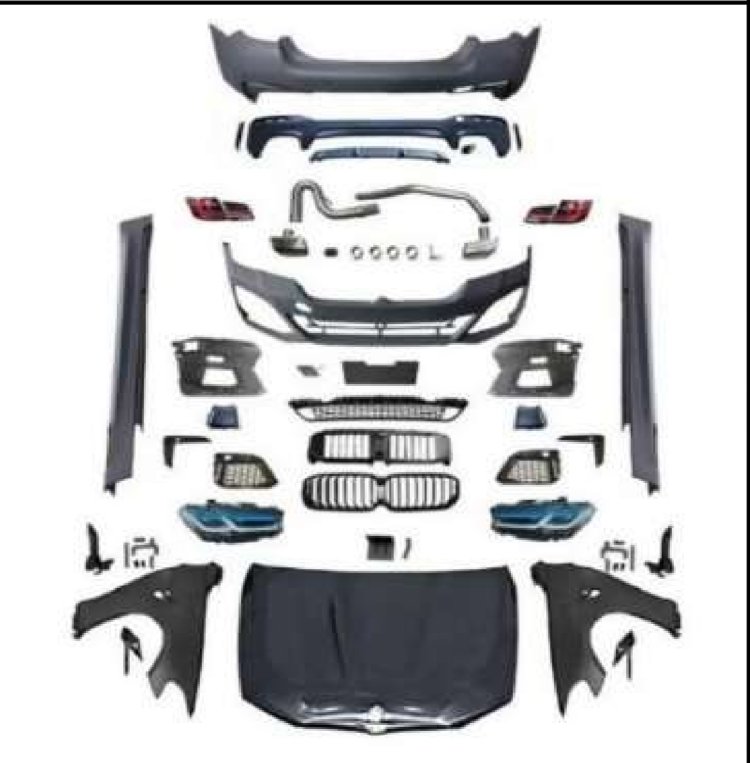 BMW F10 Uyumlu G30 LCI M Sport Dönüşüm Seti (Komple Set)