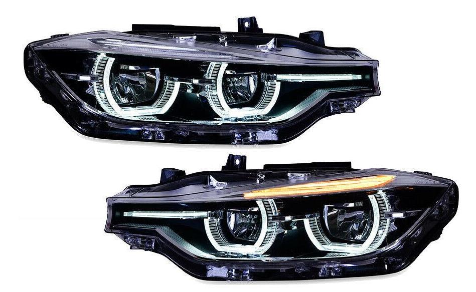 BMW F30 – F31 Bixenon Uyumlu LCI Dizayn Far (Tak–Çalıştır) – Sağ + Sol Set