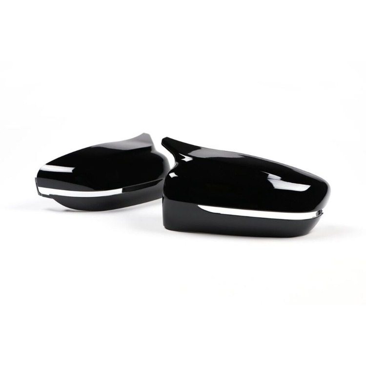 BMW G30 / G31 M5 Style Ayna Kapağı – Piano Black (Parlak Siyah)