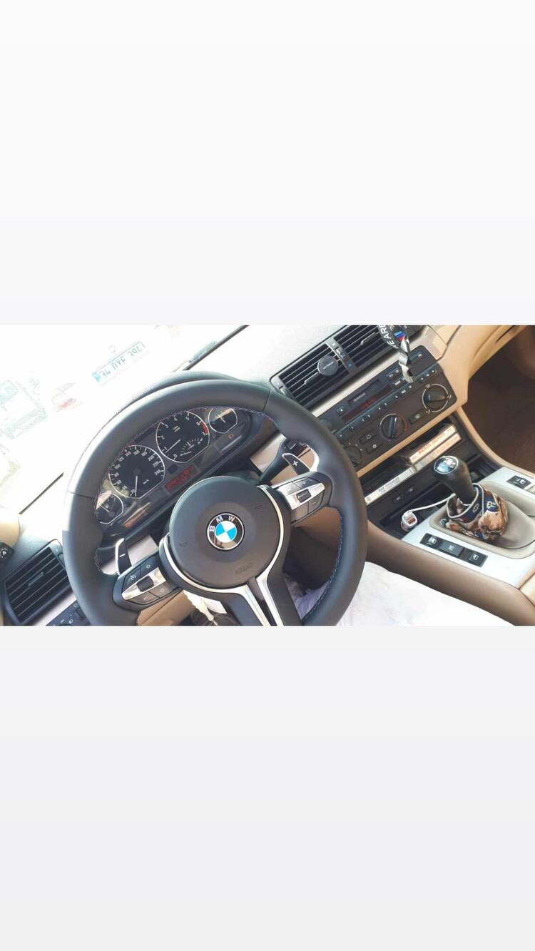 BMW E46 M Tarzı Direksiyon Simidi - Paddle Shiftli