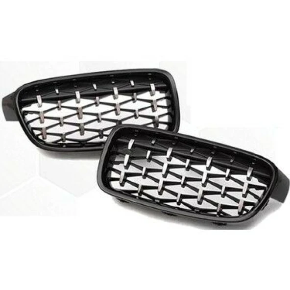 BMW F30 Diamond Panjur – Krom Çerçeve (2012–2018)
