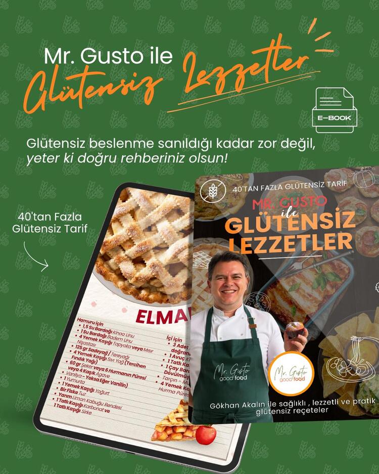 Mr. Gusto Glütensiz Lezzetler e-Kitap