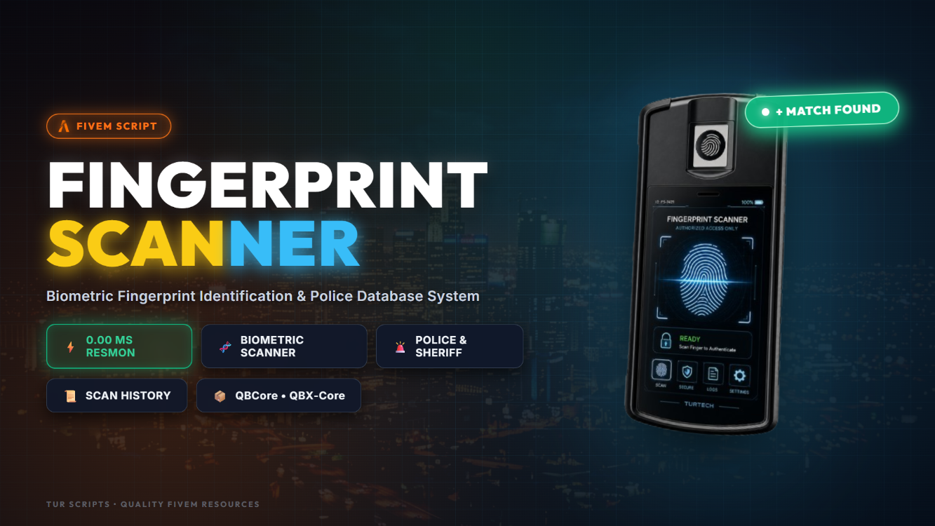 FiveM Fingerprint Scanner Script
