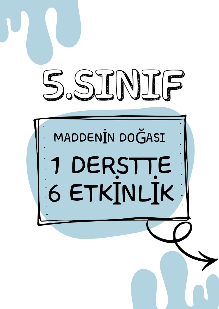 5.SINIF MADDENİN DOĞASI İSTASYON
