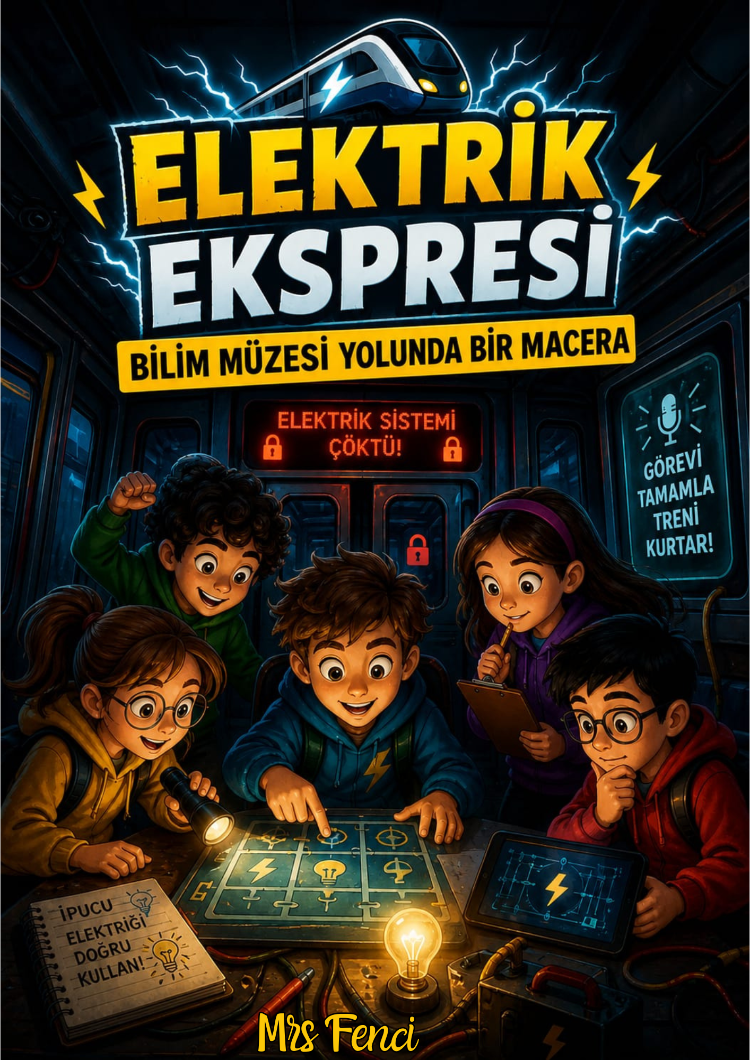 5.sınıf elektrik konusu ELEKTRİK EKSPRESİ KAÇIŞ OYUNU