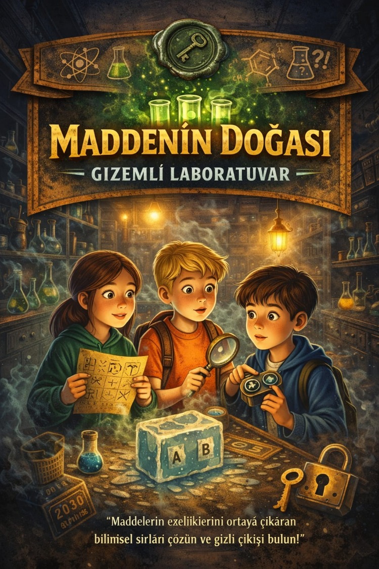 5.SINIF MADDENİN DOĞASI KAÇIŞ ODASI