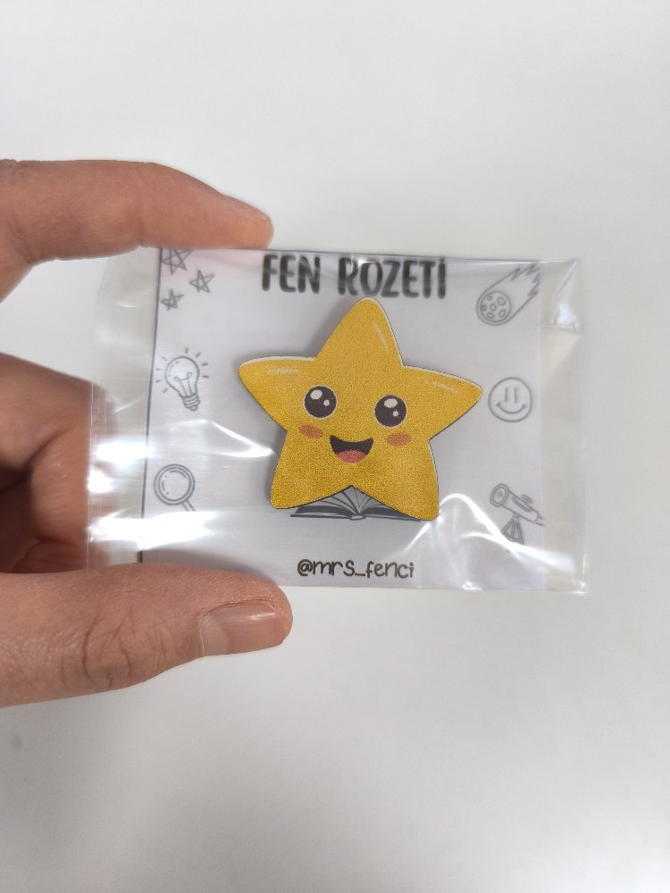 Haftanın yıldızı rozet