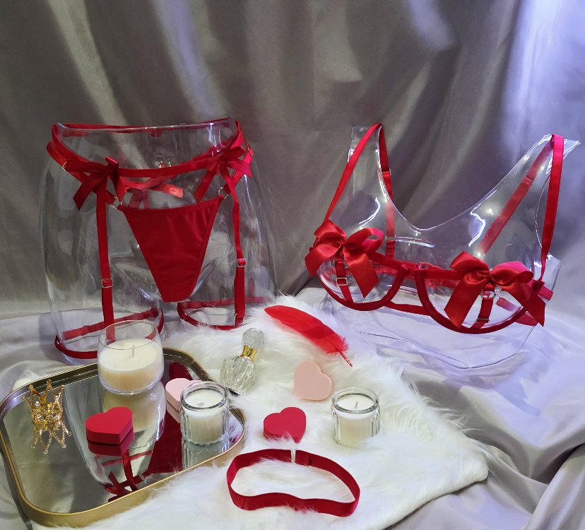Red Ribbon Jartiyer Takım TN0023 
