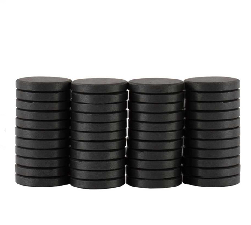 Kömür Mıknatıs 10x3 mm Yuvarlak 100 adet 